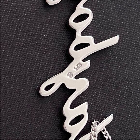 Playboy Y2K Silver Original Necklace With Box - Picture 3 of 6